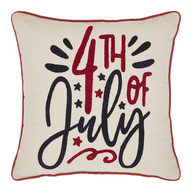 4th Of July Pillow 18x18 - The Fox Decor